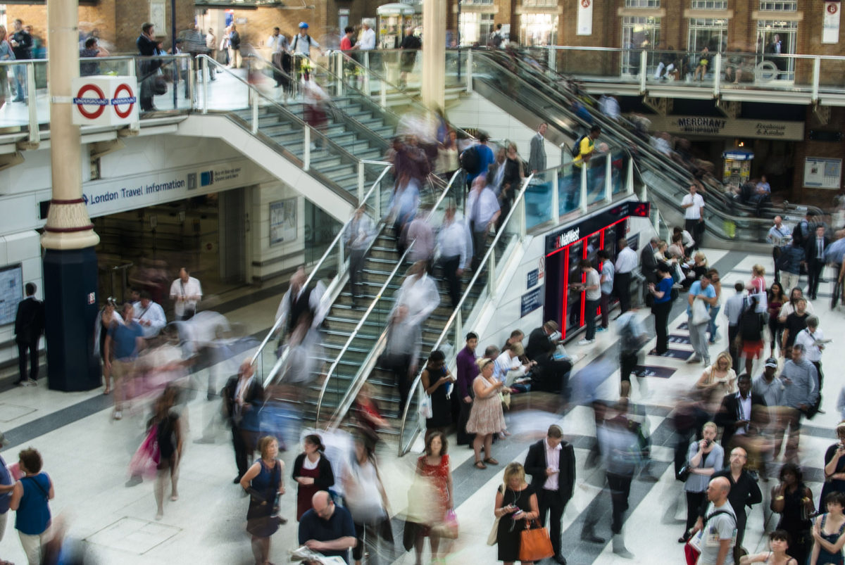 London Underground People and Stairs - What is a Marketing Funnel